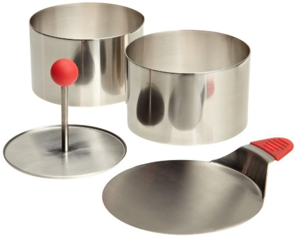 Ateco 4952 juego de moldes redondos para alimentos