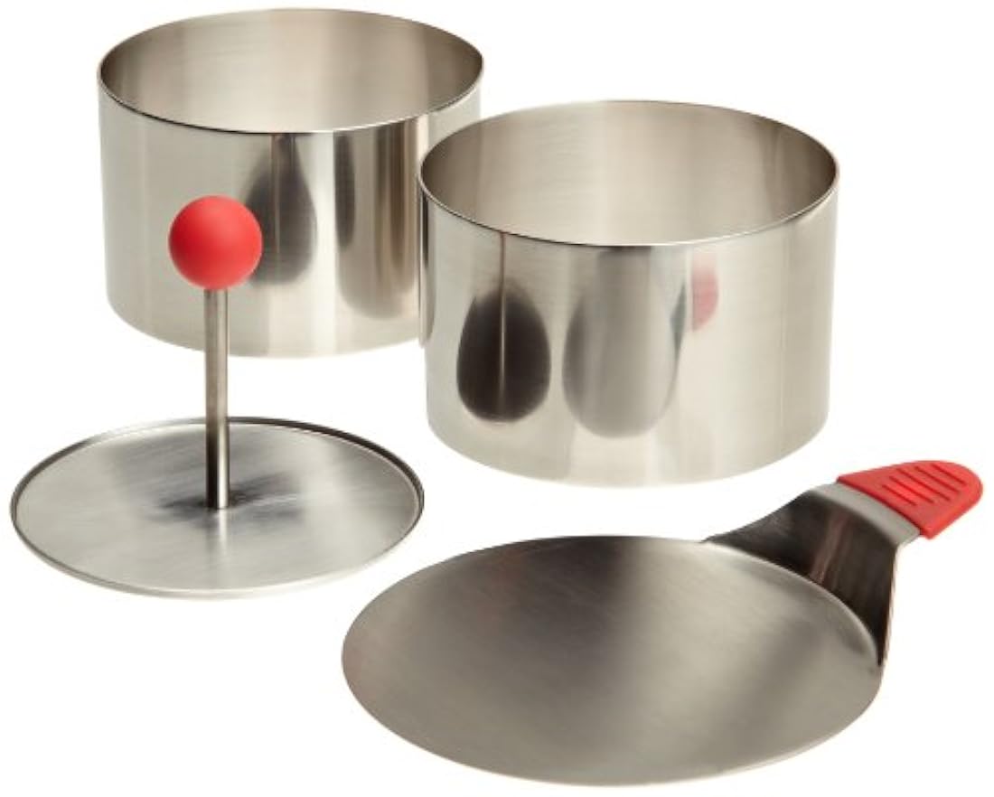 Ateco 4952 juego de moldes redondos para alimentos