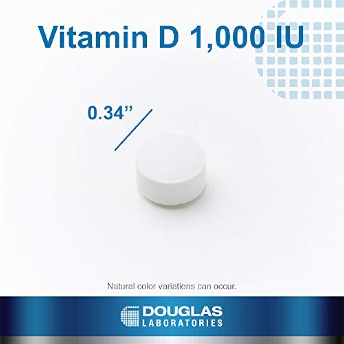 Douglas Laboratories - Vitamina D (1,000 I.U.) - Suplemento