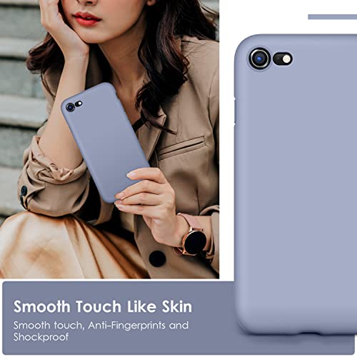 Funda de silicona líquida protectora suave y sedosa