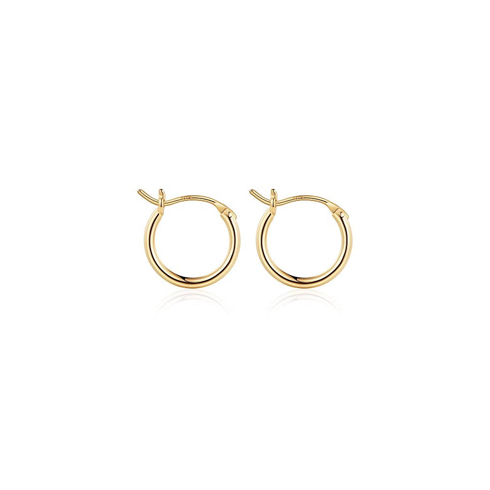 Aretes para mujer con poste de plata