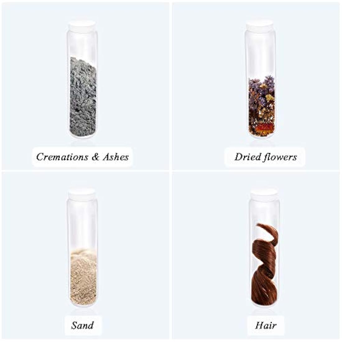 Collar de cremación para cenizas con colgante de urna