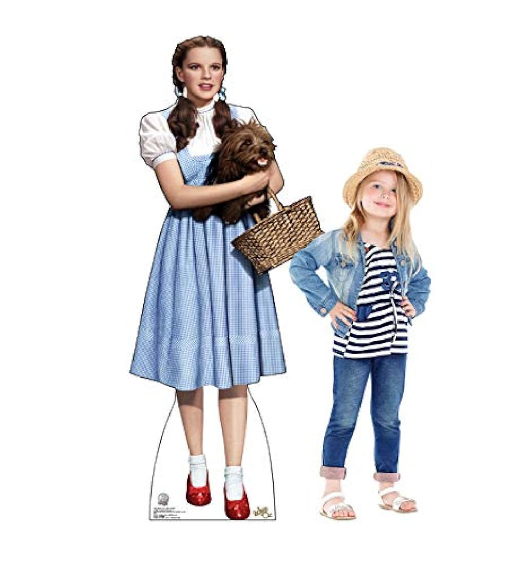 Dorothy sosteniendo Toto Tamaño de la Vida Recortar