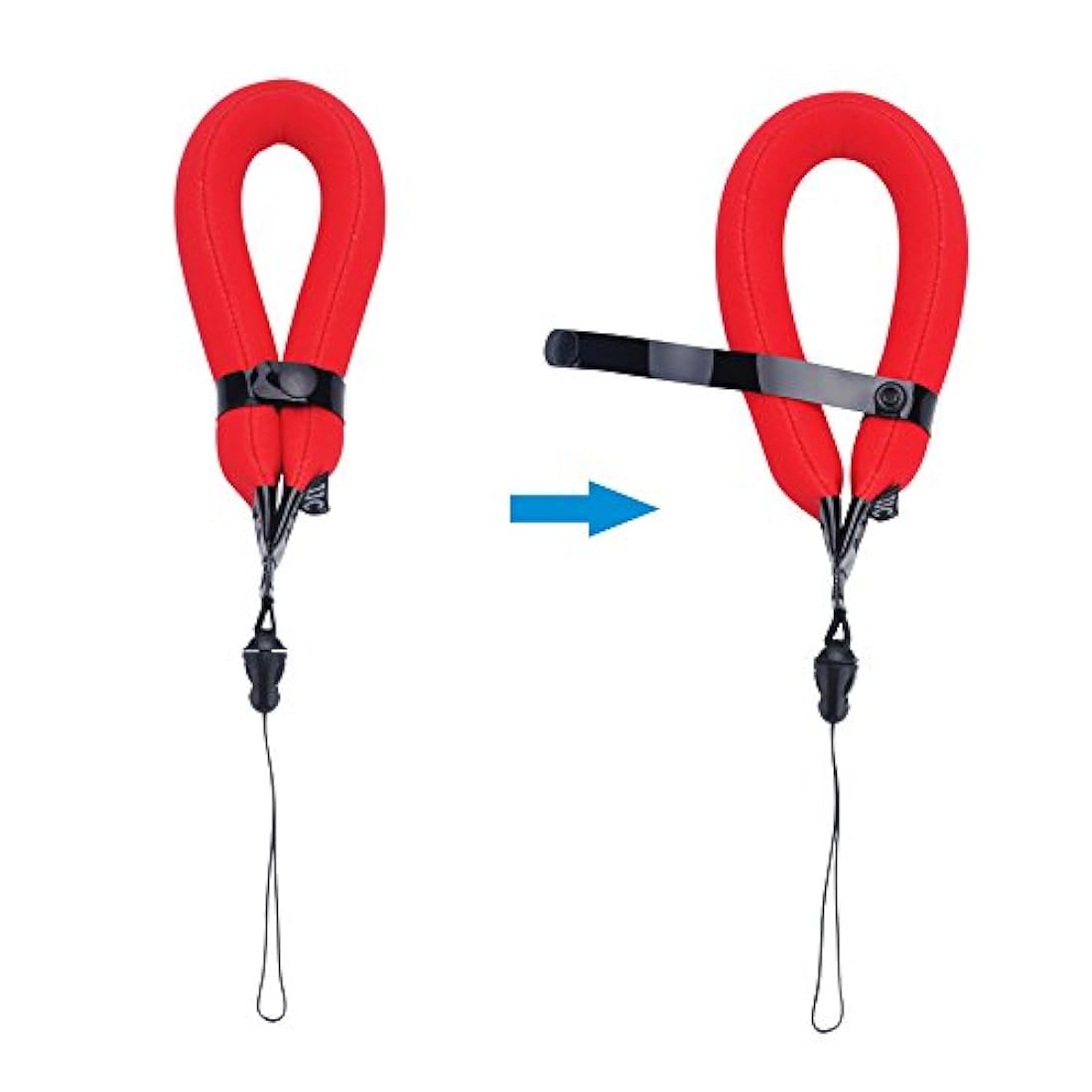 JJC - Correa flotante de espuma para cámara Olympus Stylus