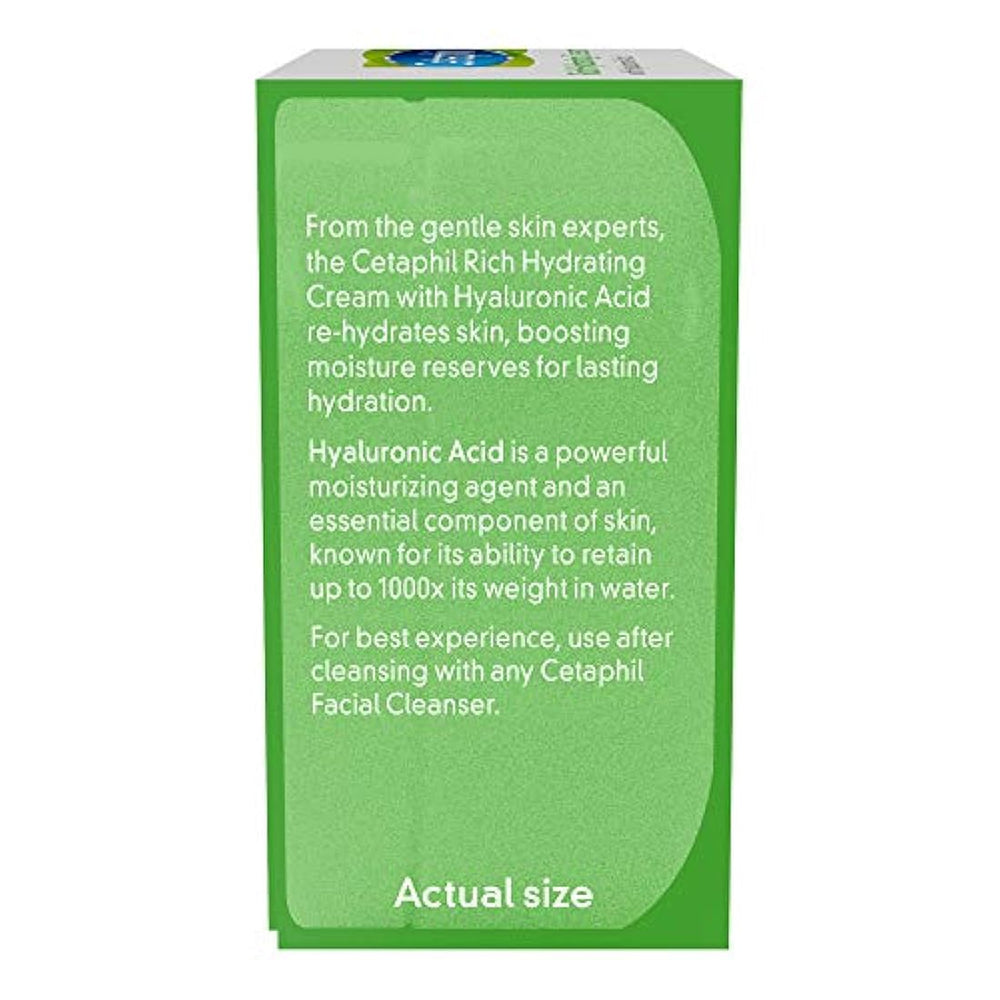 Crema de noche hidratante con ácido hialurónico