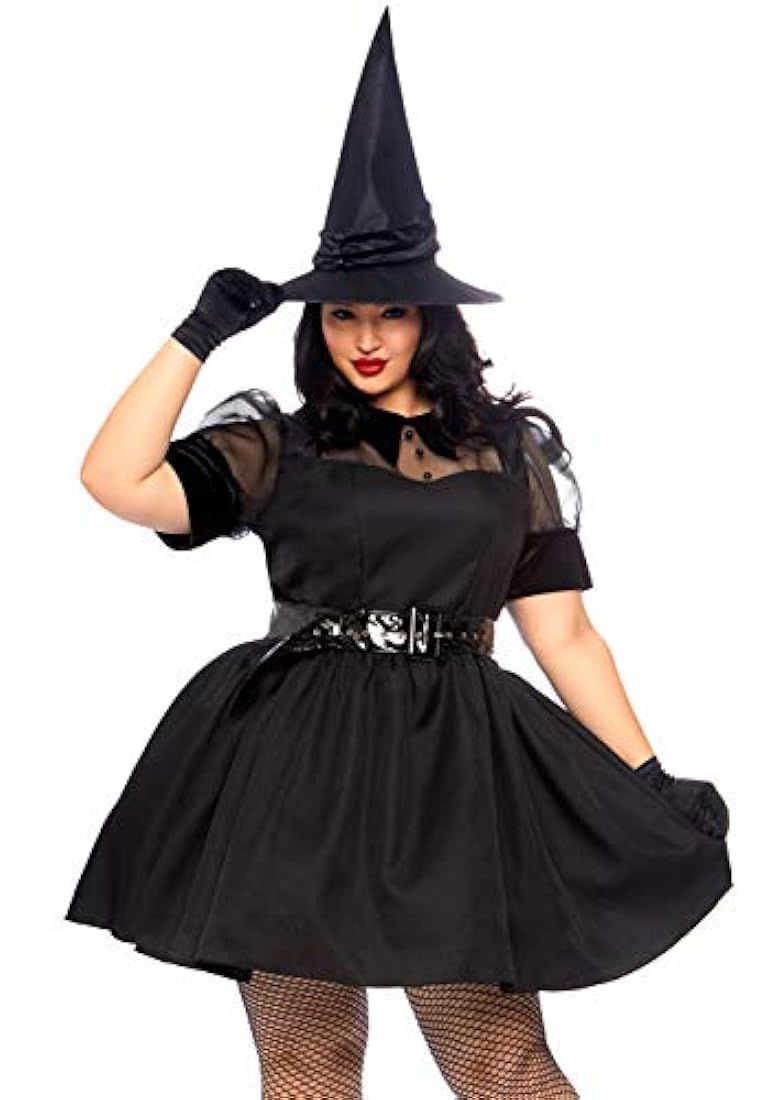 Disfraz de Halloween de bruja hechicera clásica Leg Avenue
