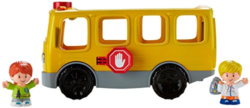 Autobús escolar, Bus de escuela , L, Marrón de Fisher-Price