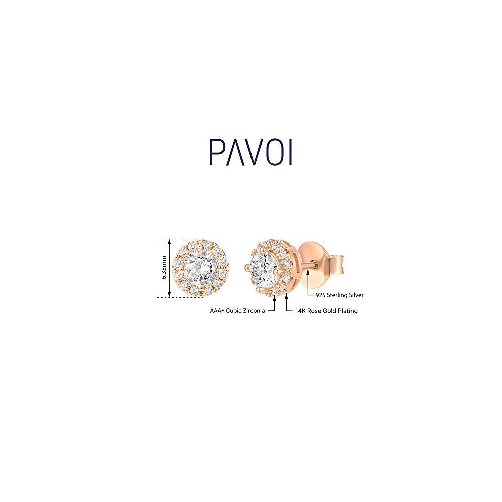 Aretes de plata chapados en oro de 14 quilates