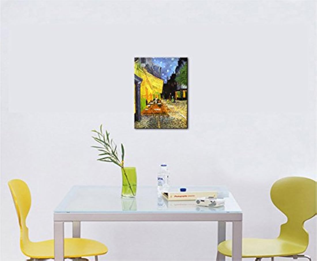 cuadro Terraza de café por la noche, de Vincent Van Gogh.