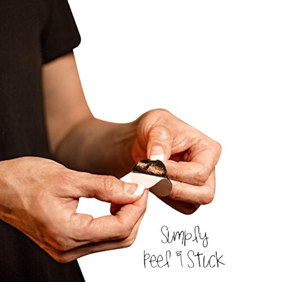 Púrpura fieltro calcomanía Círculos; Paquete de 48, 1.5