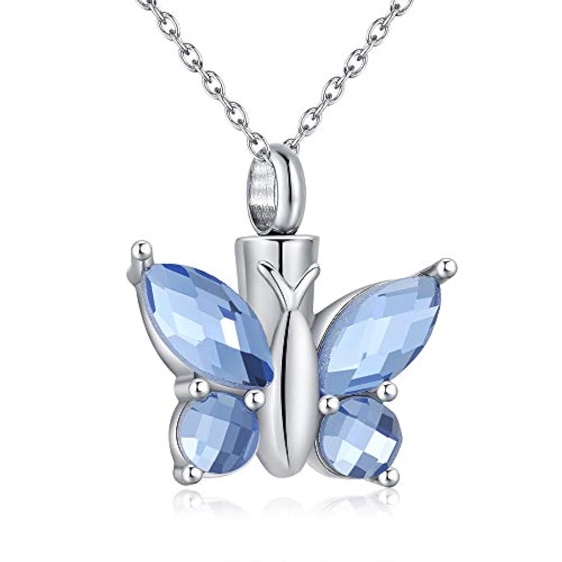 Collar para cenizas de acero inoxidable