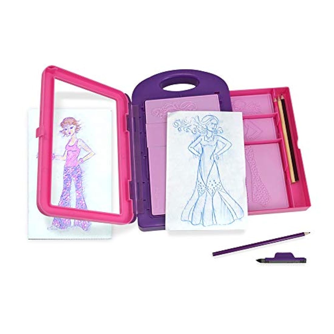 Kit de actividad Melissa y Doug, diseño de moda arte