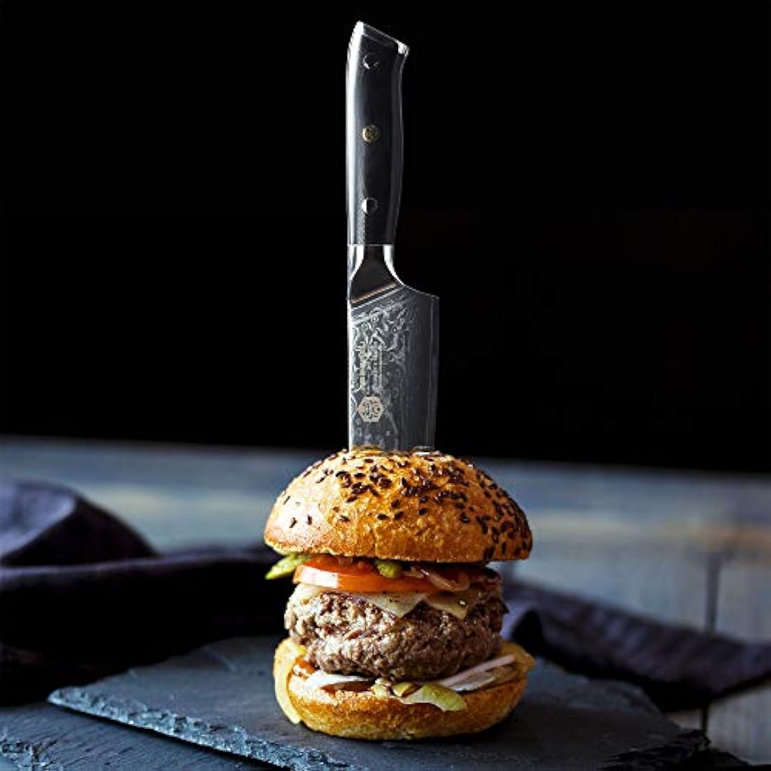 Kessaku Cuchillo de chef – 67 capas AUS-10V acero japonés