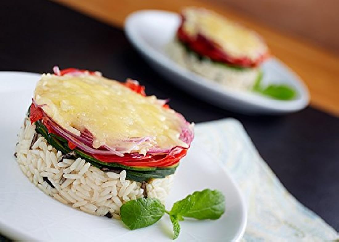 ONEDONE - Moldes de acero inoxidable para tartas