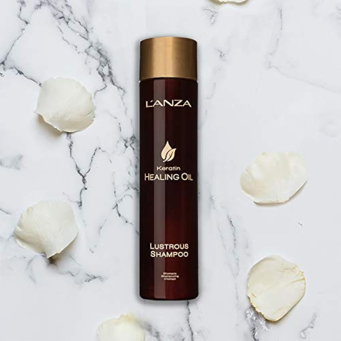 Aceite curativo de queratina Champú lustroso