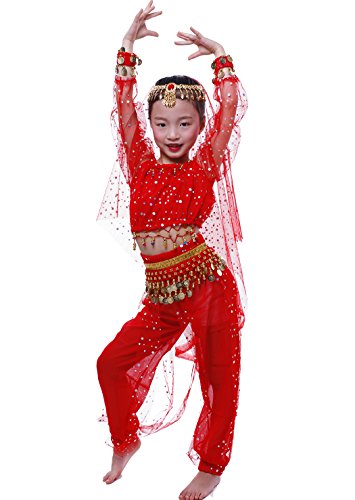 Disfraces de danza del vientre para niña pequeña