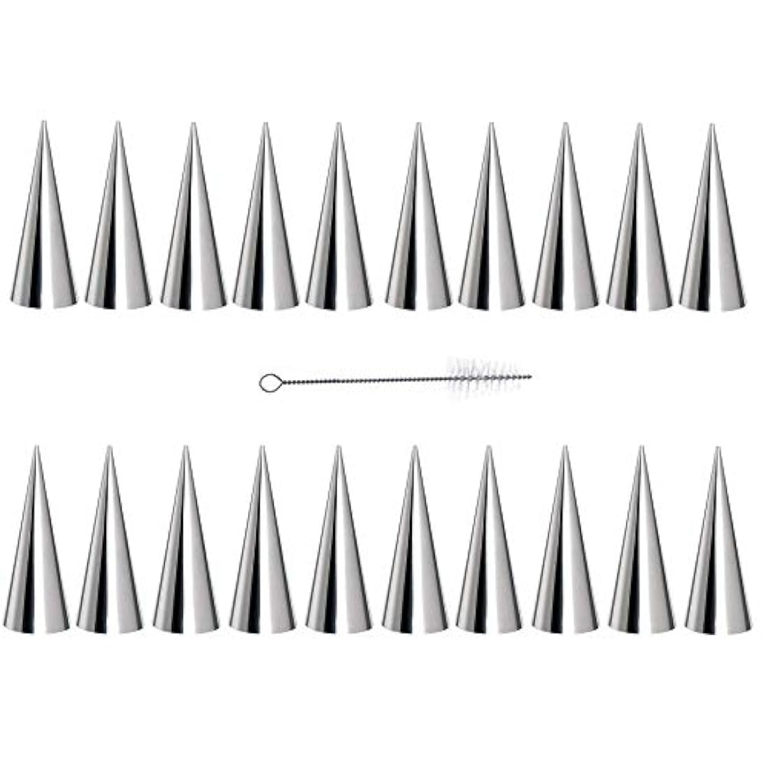 Tissir - Conos para hornear de 3 paquete de 20 unidades