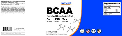 Nutricost BCAA Powder 2: 1: 1-150 porciones