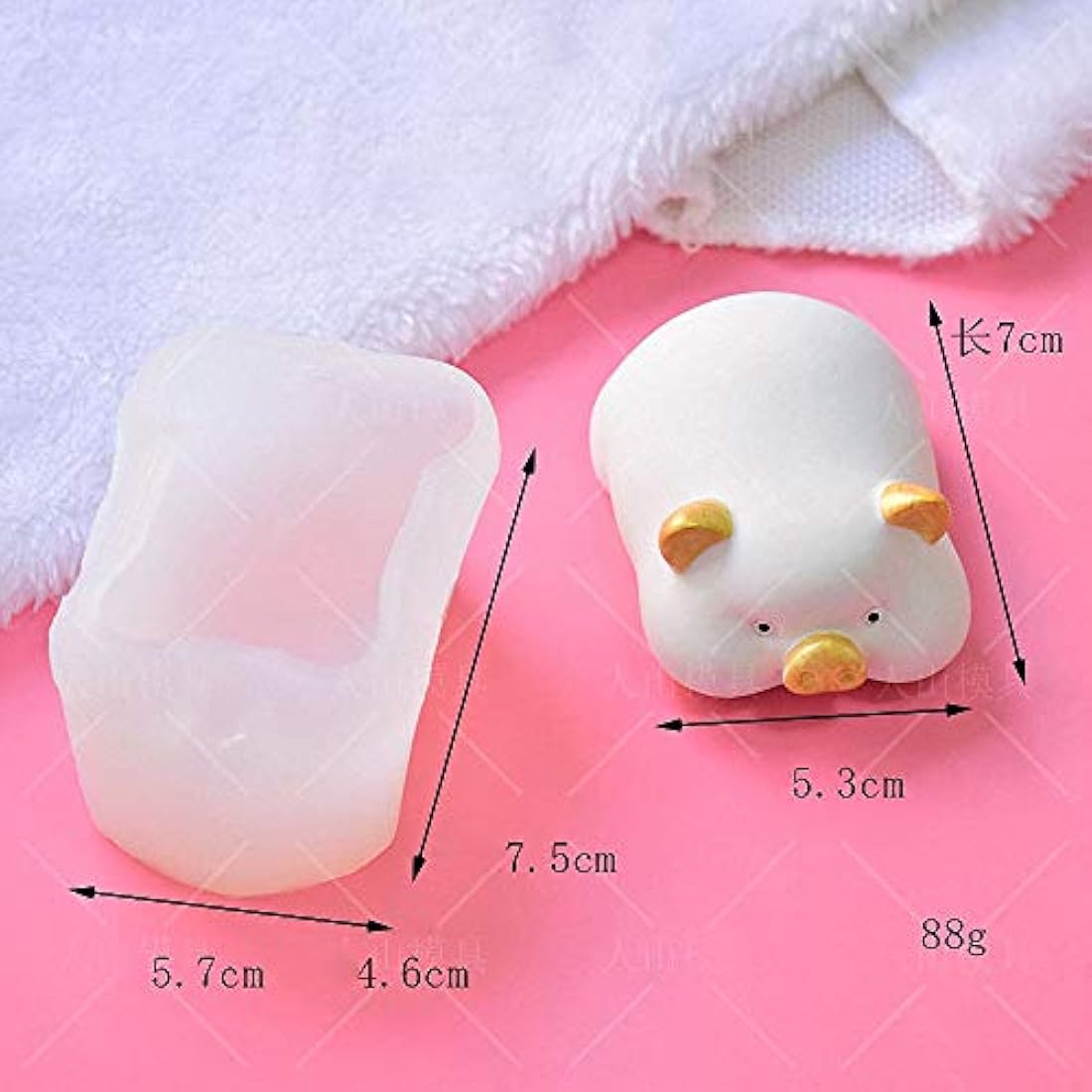 Molde de silicona 3D para decoración de tartas