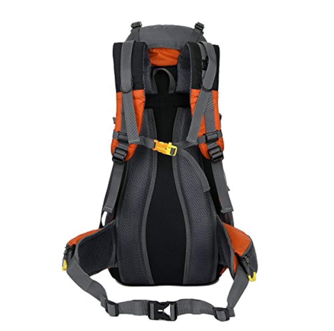 WoneNice Mochila de senderismo impermeable de 50 l