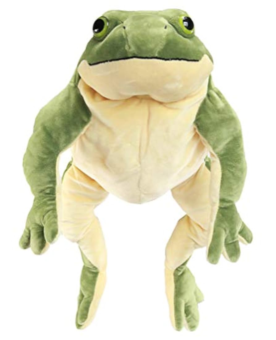 Peluche de rana gigante de peluche, 22.0 in, color verde