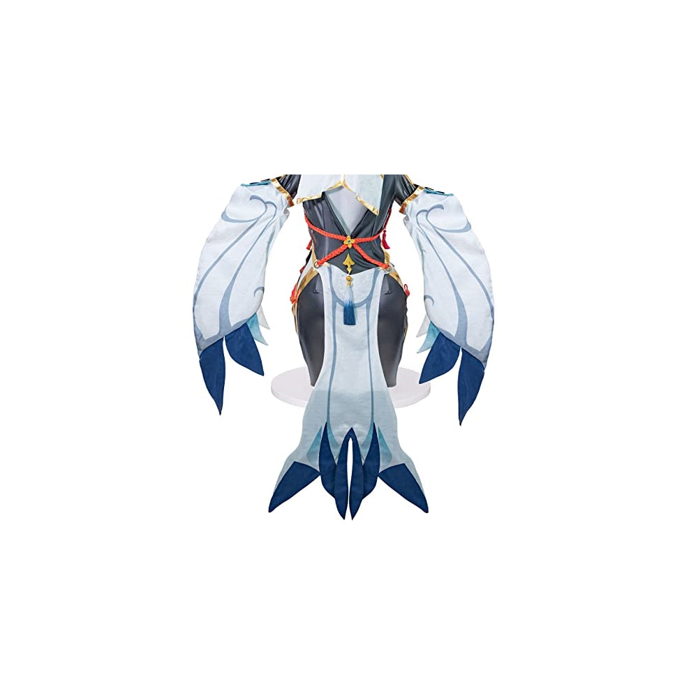Disfraz Keqing y Amber de Genshin Impact Shenhe talla XS