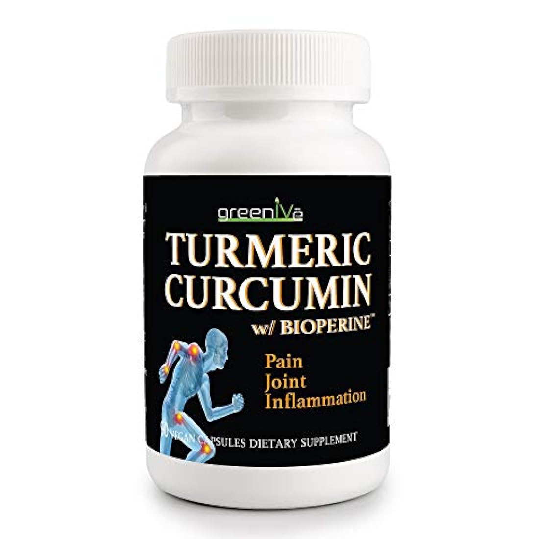 GreenIVe Curcumina de cúrcuma con BioPerine