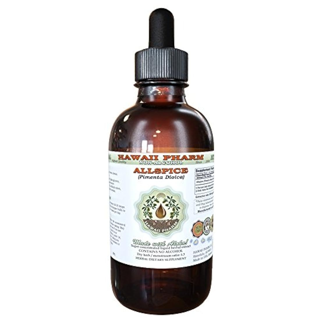 pimienta de Jamaica orgánica sin alcohol