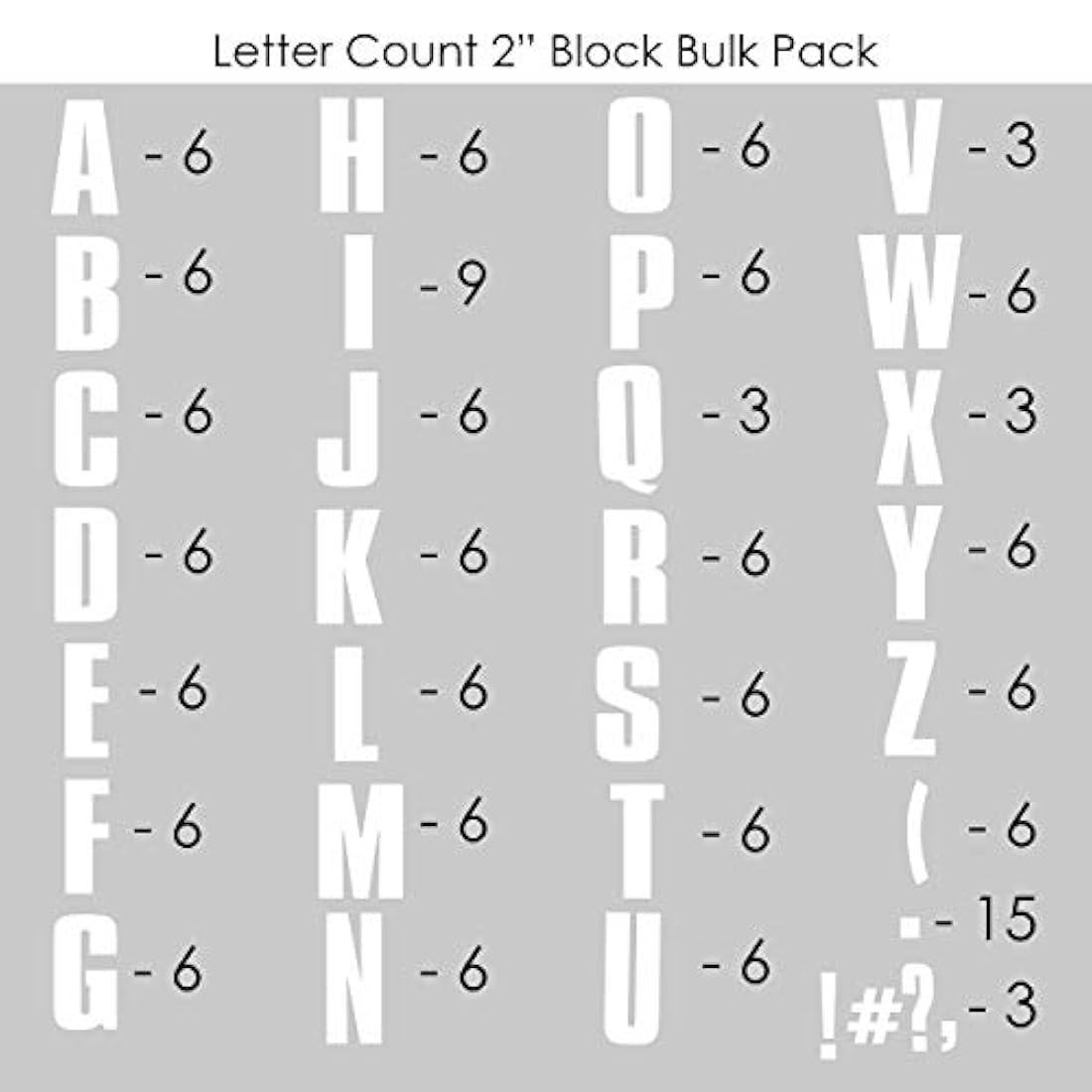 Sei Block - Paquete de transferencia para plancha
