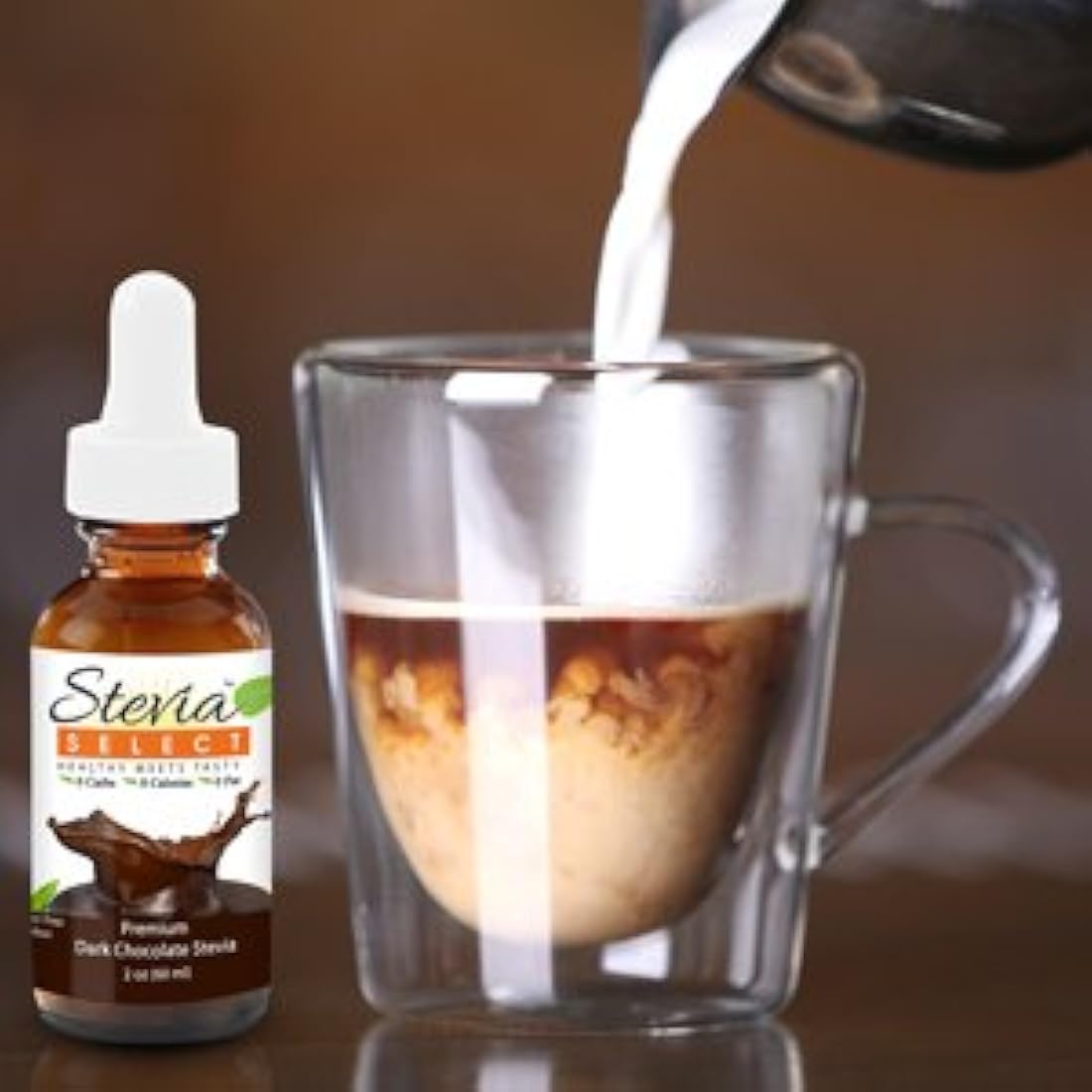 Líquido stevia-stevia select-dark Chocolate Stevia Stevia