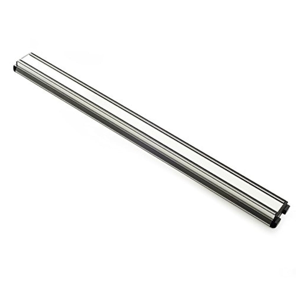 Norpro, barra magnética para cuchillos, de aluminio, 18 pulgadas, Plateado