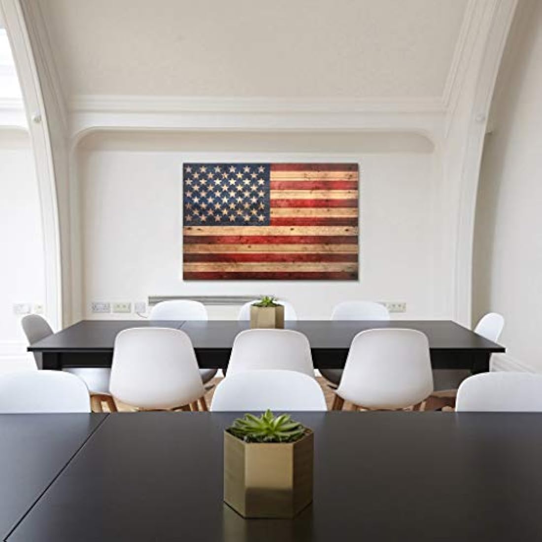 Cuadro bandera americana