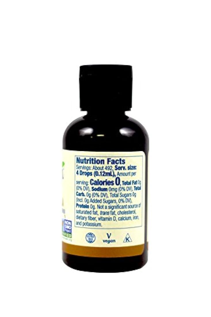 Now Foods BetterStevia Extracto líquido, vainilla francesa