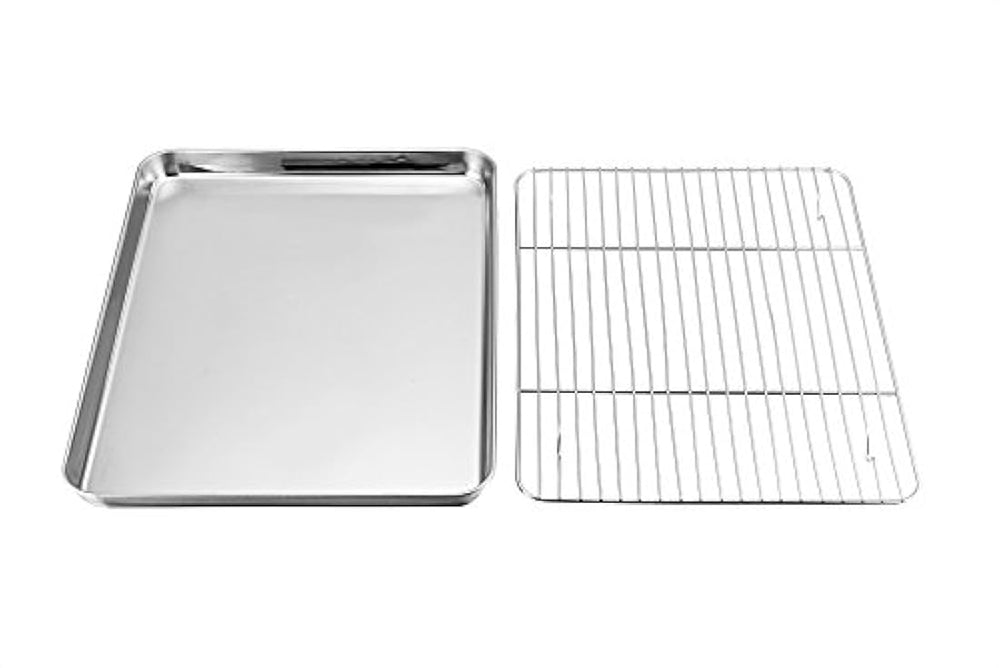 P&P Chef - Juego de bandeja de horno y bandeja para horno