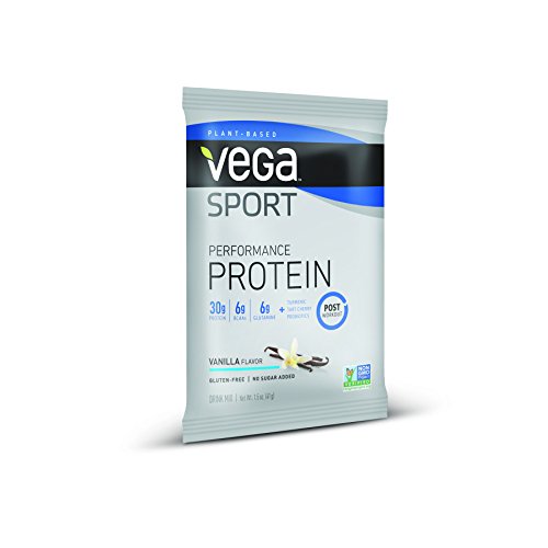 Vega Sport Protein Powder, vainilla, 1.5 oz, 12 unidades
