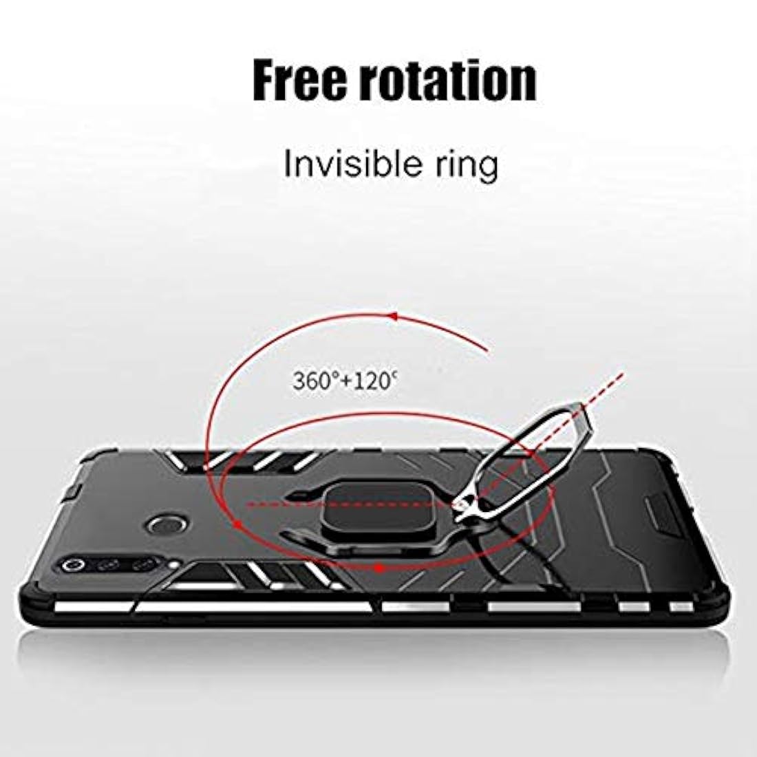 DuoLide - Funda híbrida para Huawei Mate 20 Lite, 2 en 1