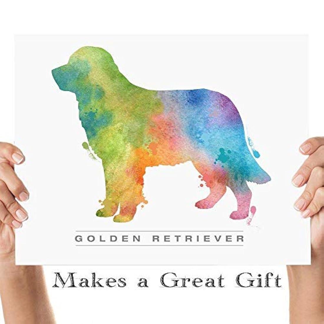 Lámina sin marco 11x14 de perro