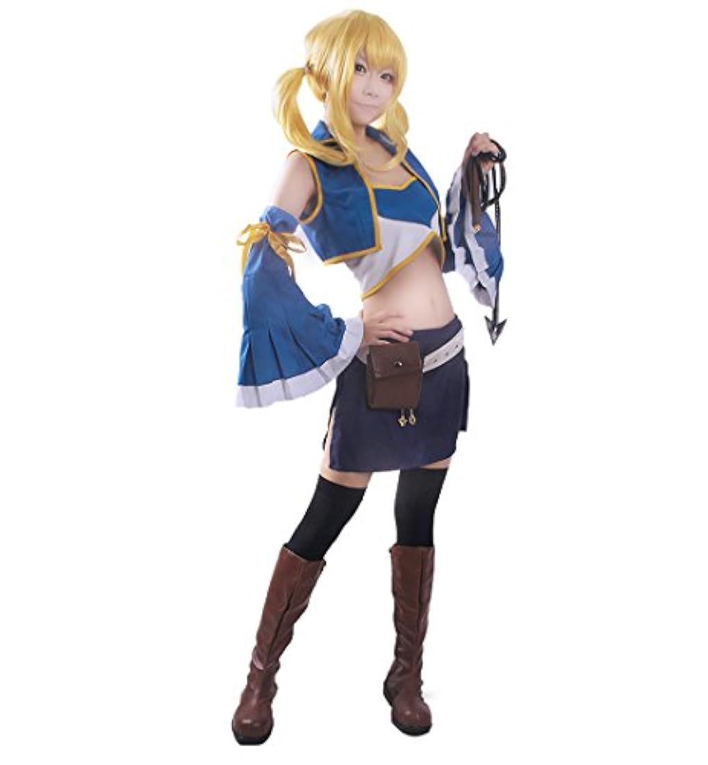 miccostumes Fairy Tail Lucy de la mujer Siete Años
