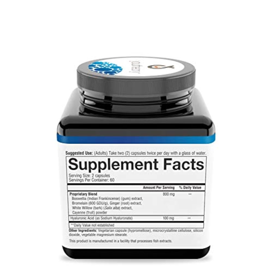 Suplemento nutricional avanzado de ácido hialurónico