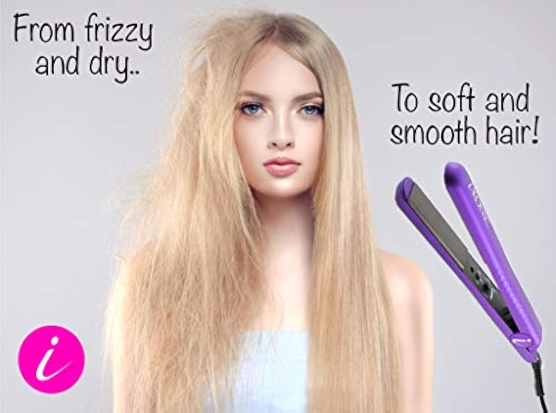 Plancha de cerámica hierro profesional por Ikonic