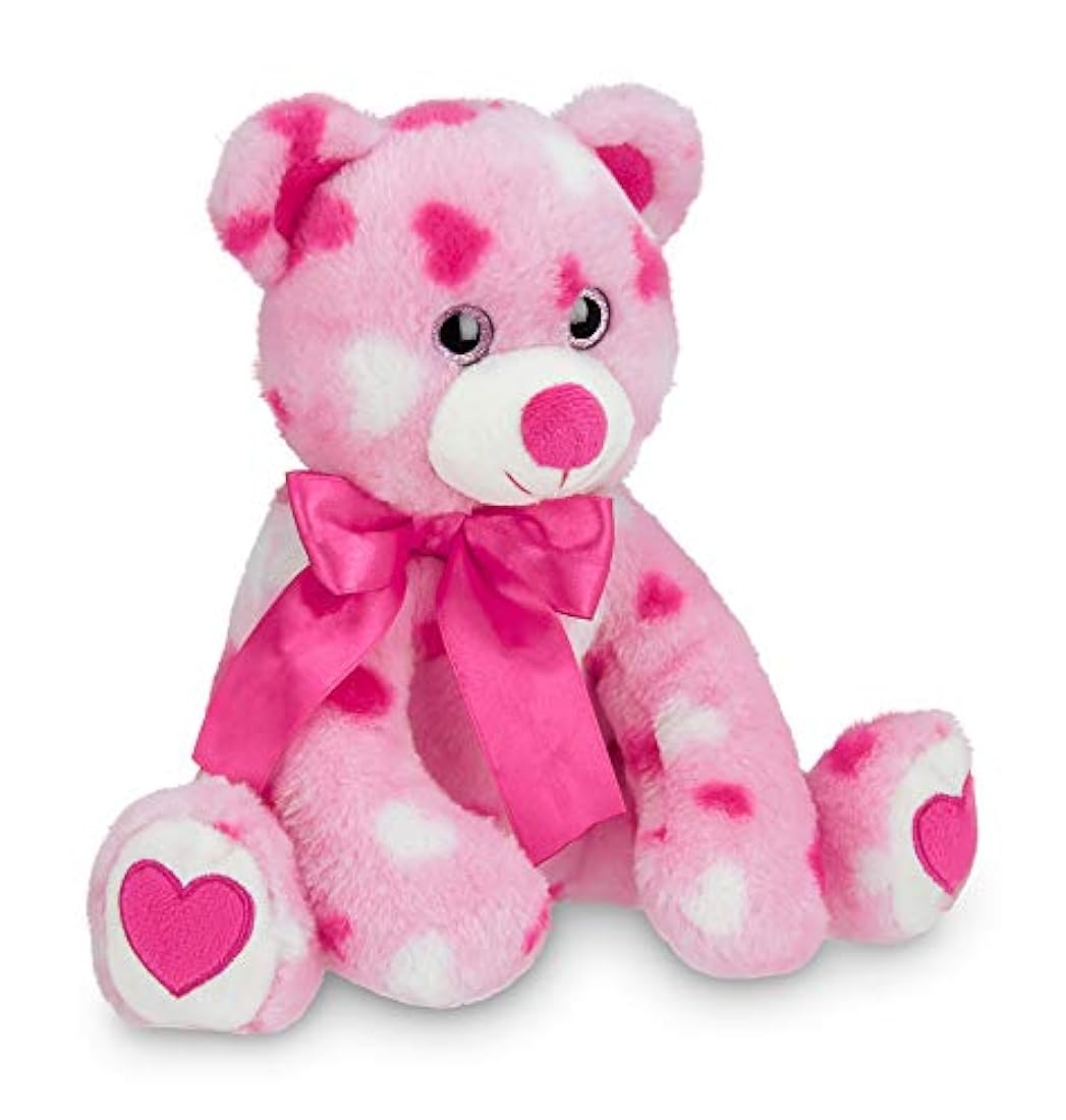 Oso de peluche con corazones 8.5 pulgadas