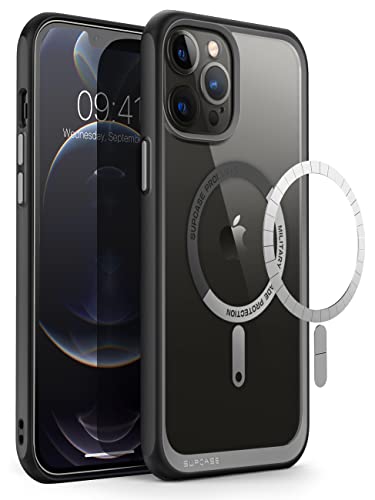SUPCASE Unicorn Beetle Mag Series Funda para iPhone 13 Pro Max (versión 2021) de 6.7 pulgadas, funda protectora híbrida de alta calidad compatible con MagSafe (negro)