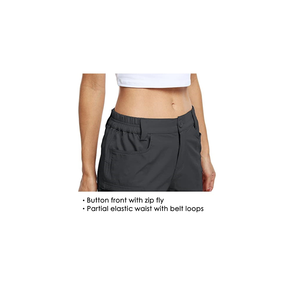 Shorts cortos de senderismo para mujer talla XL