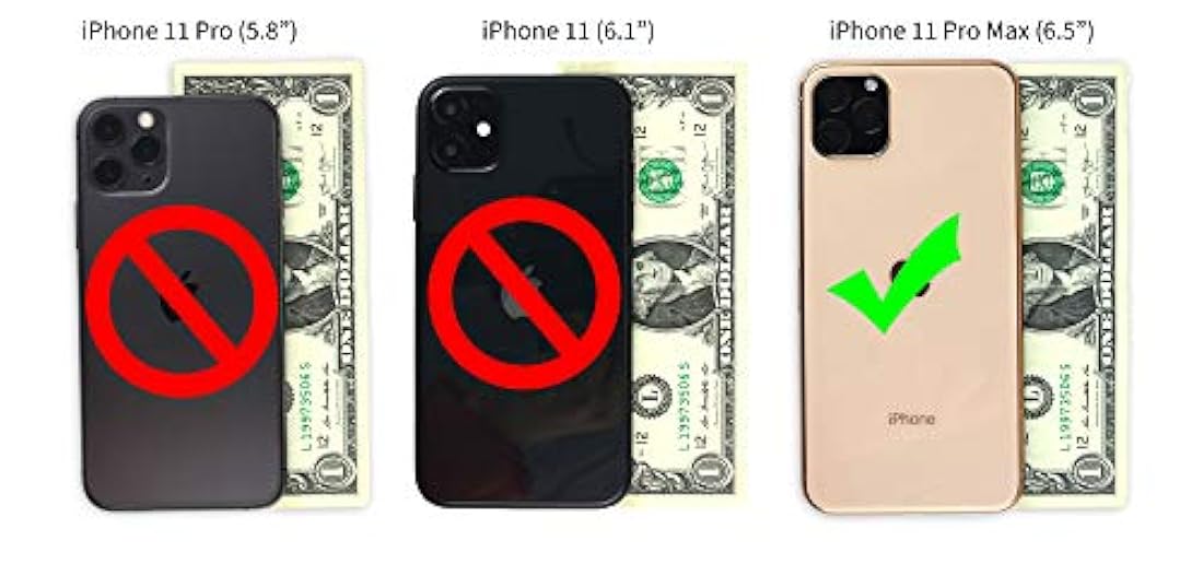 Dockem LUX M2 - Funda para iPhone 11 Pro Max