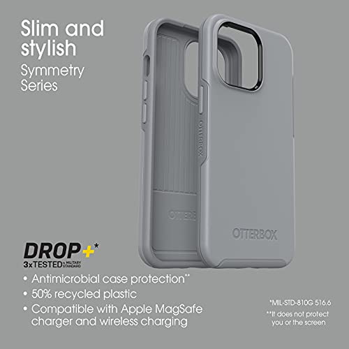 OtterBox Symmetry Series - Funda sólo para iPhone 13 Pro - Gris resiliencia