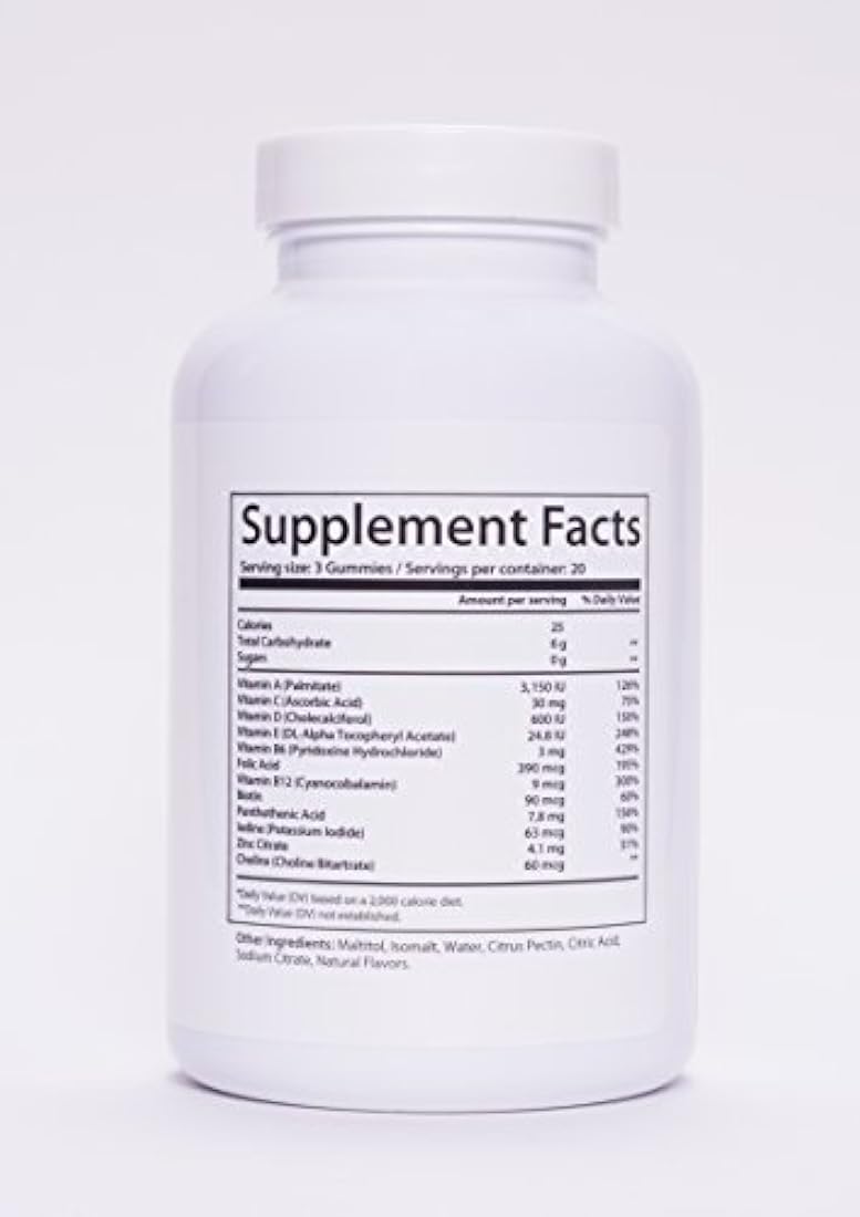 Carson Life Gomitas multivitamínicos para hombre 60 gomitas
