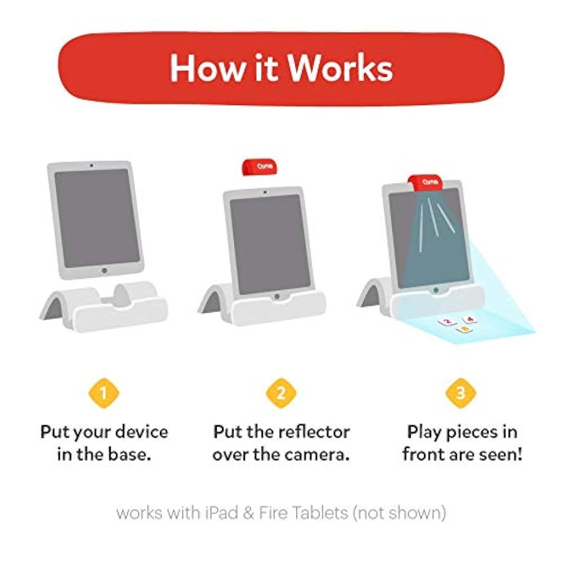 Juego de monstruo Osmo (base necesaria)Monstruo, Multicolor