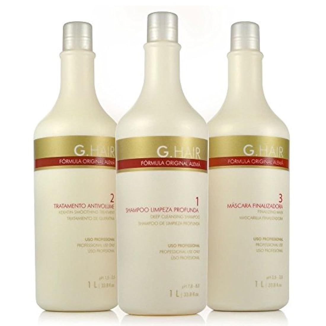 Kit de tratamiento de suavizado de fórmula original G.Hair -