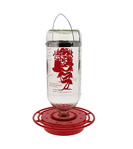 comedero para colibrí con 8 puertos de néctar