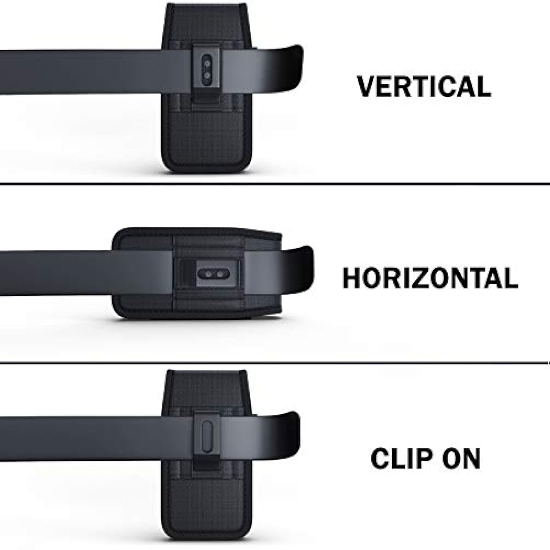 Bomea - Funda para cinturón de iPhone XR, PiTau